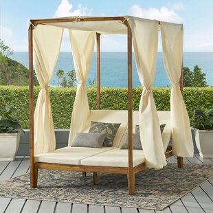 Backyard cabana clearance bed